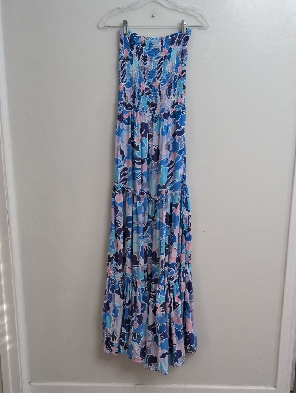 Abel The Label Strapless Maxi Dress